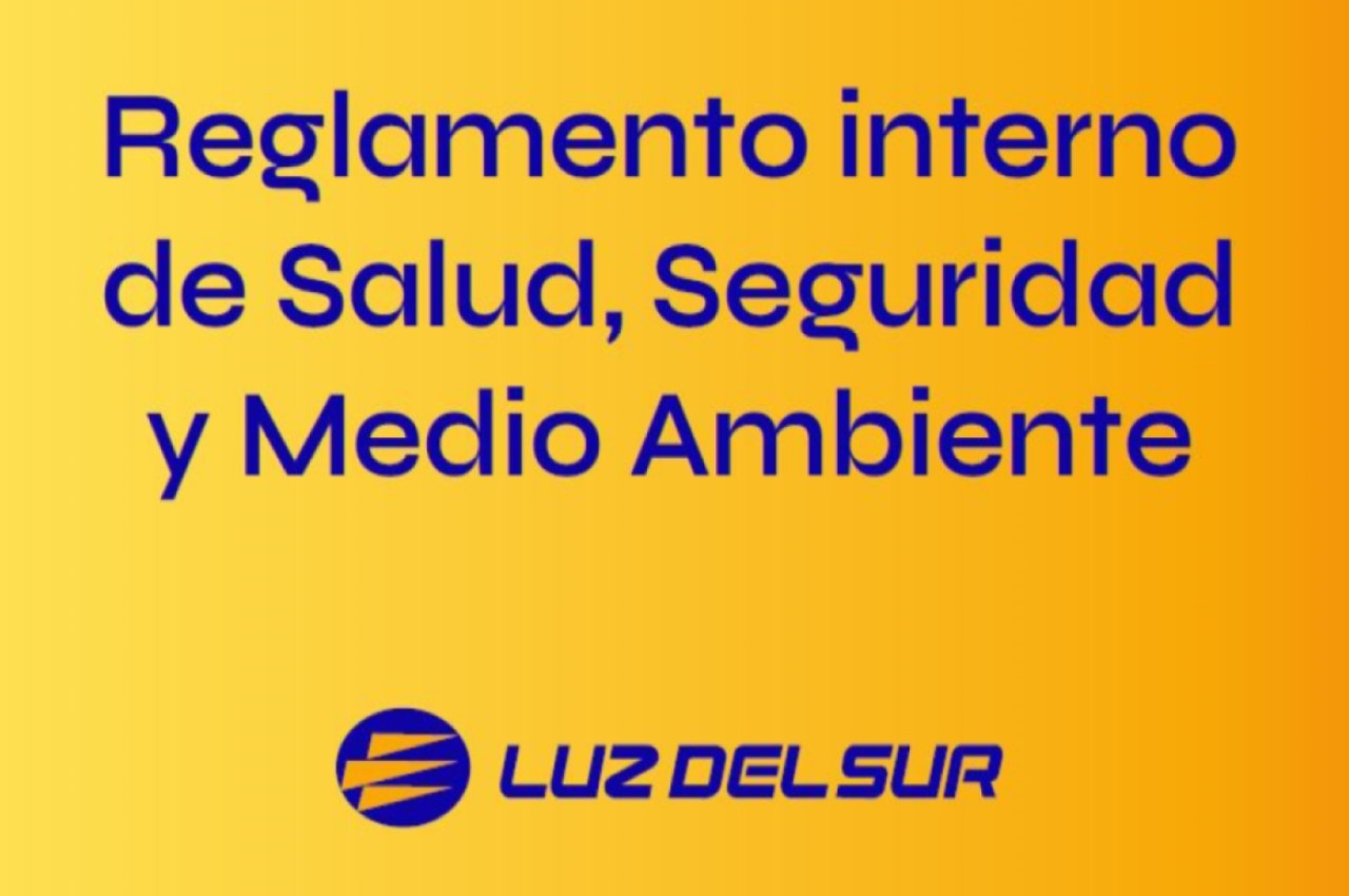 Reglamento interno de Salud, Seguridad y Medio Ambiente 2025
