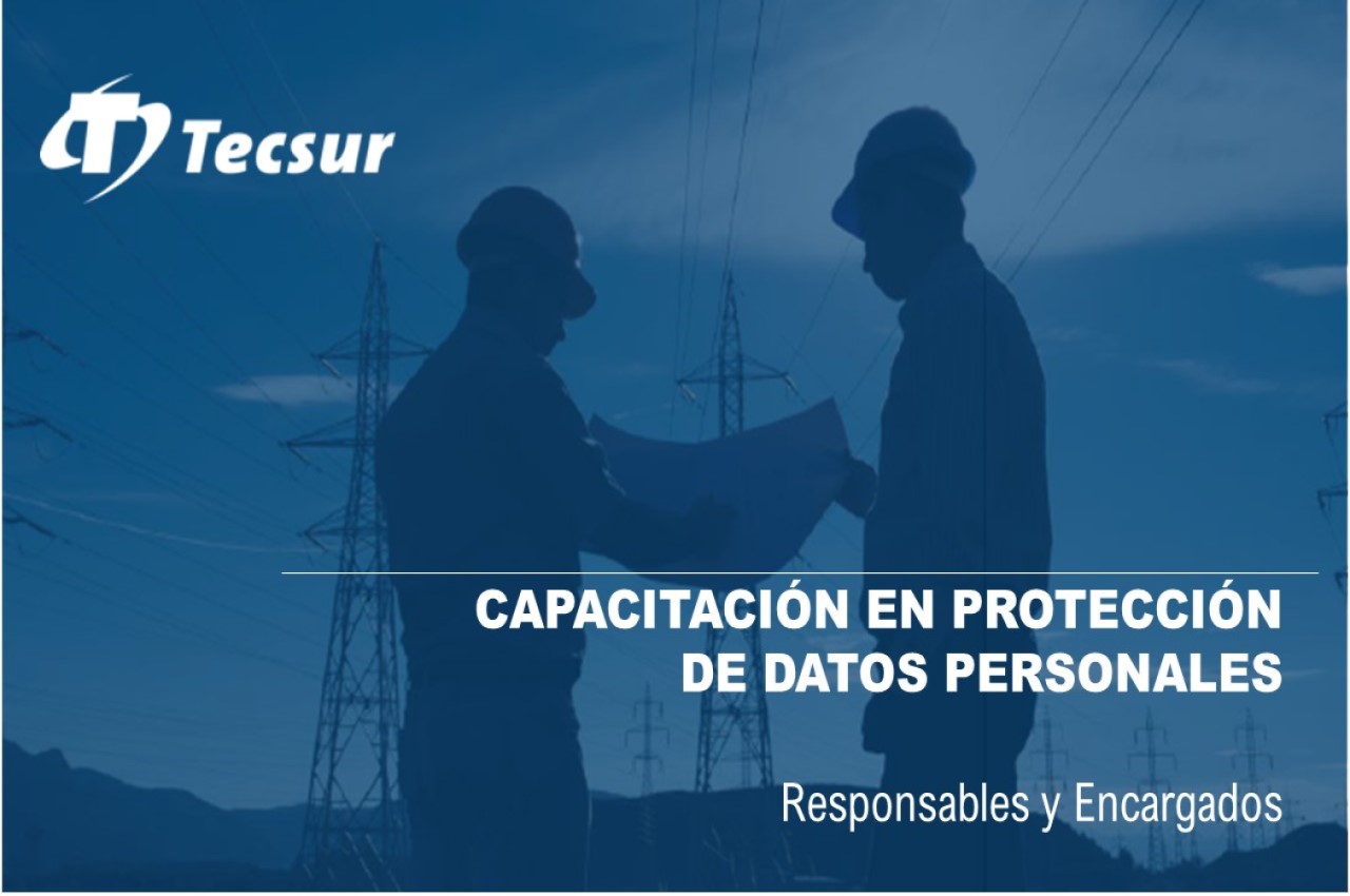 Capacitación en protección de datos personales para responsables y encargados
